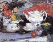 Francis Campbell Boileau Cadell Still Life with White Teapot oil painting reproduction
